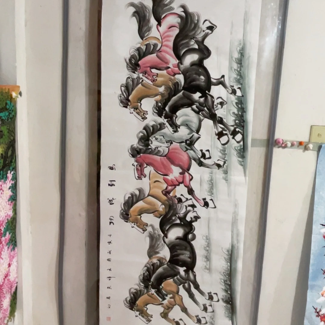 阳青书画院直播间