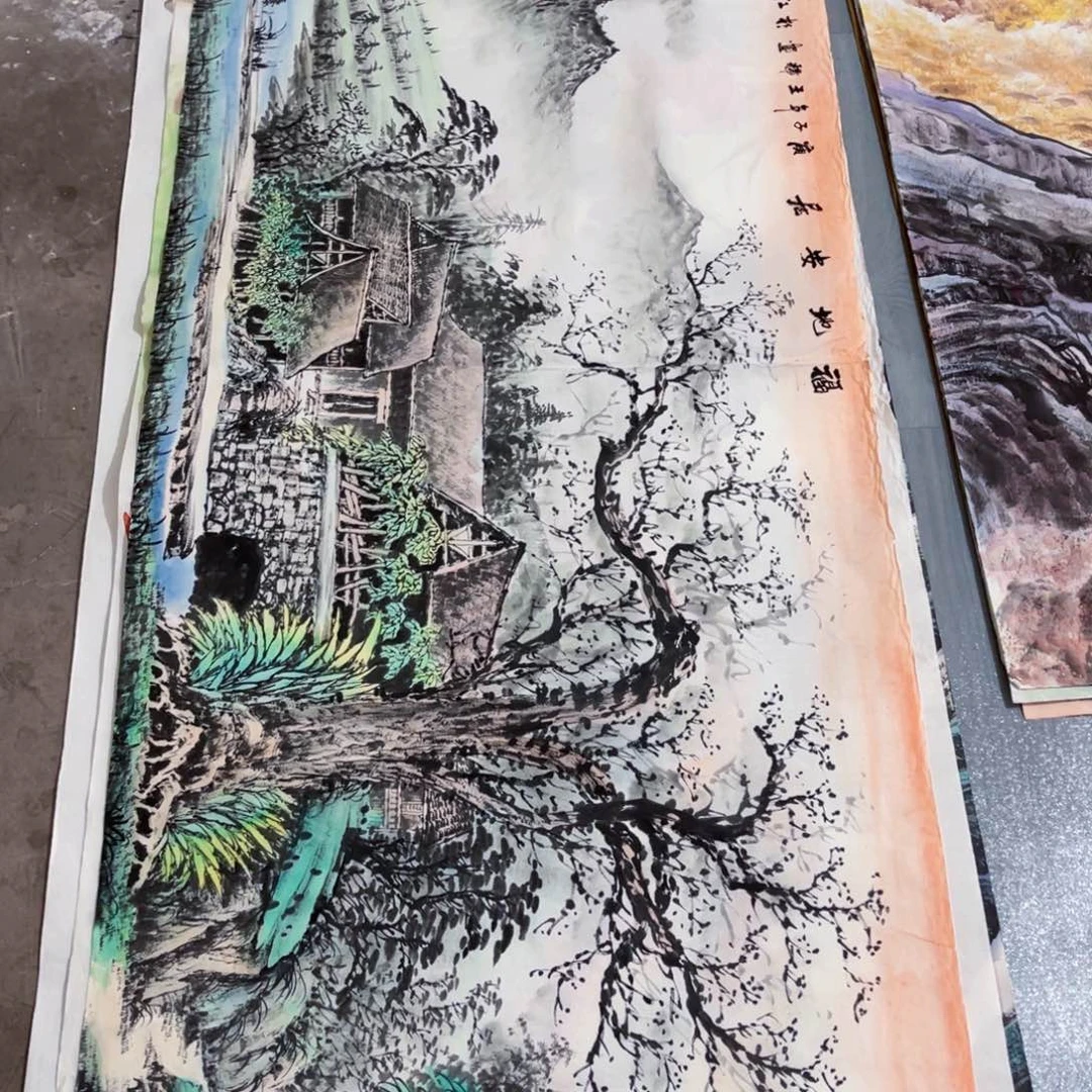 阳青书画院直播间