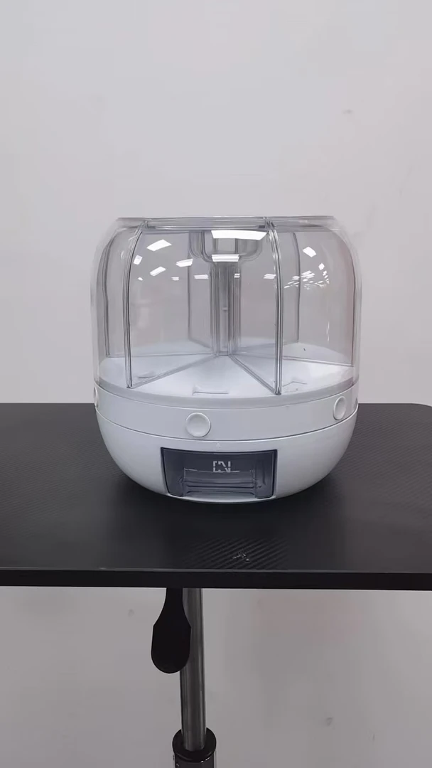 五谷杂粮收纳盒旋转分格密封食防尘防潮防虫ys