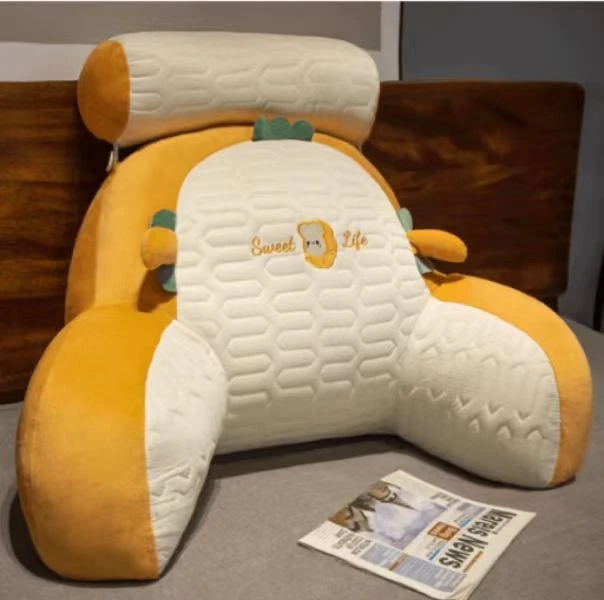 冰豆豆靠垫高颜值床上背靠抱枕女生睡觉靠背sa