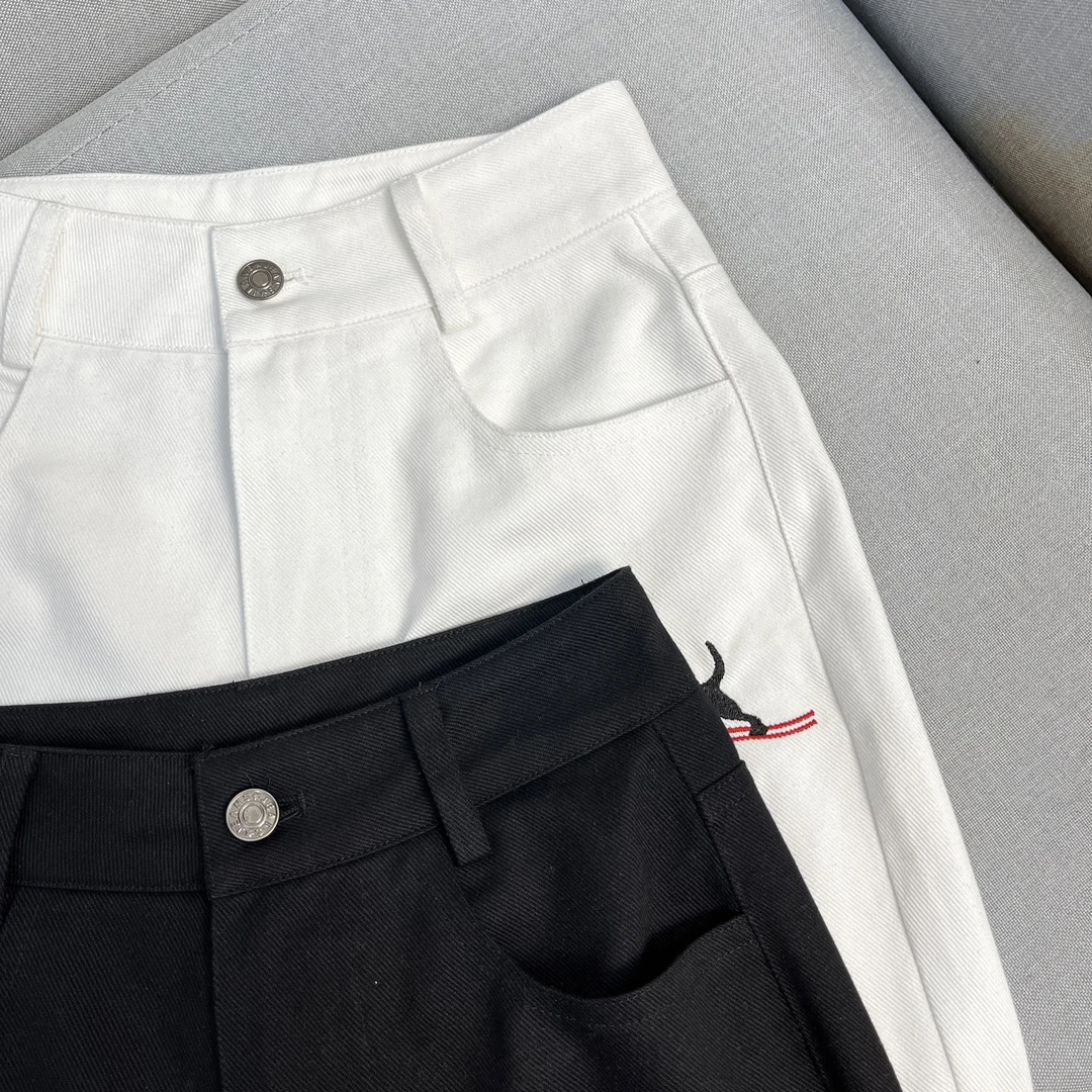 【糯米姐】2024新款百搭简约显瘦休闲裤YM6183