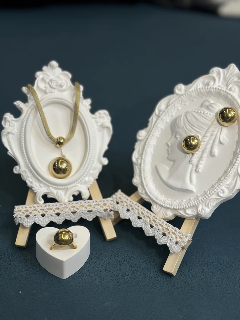 钛钢吊坠 钛钢项链女金属圆球蛇纹吊坠项圈复古时尚