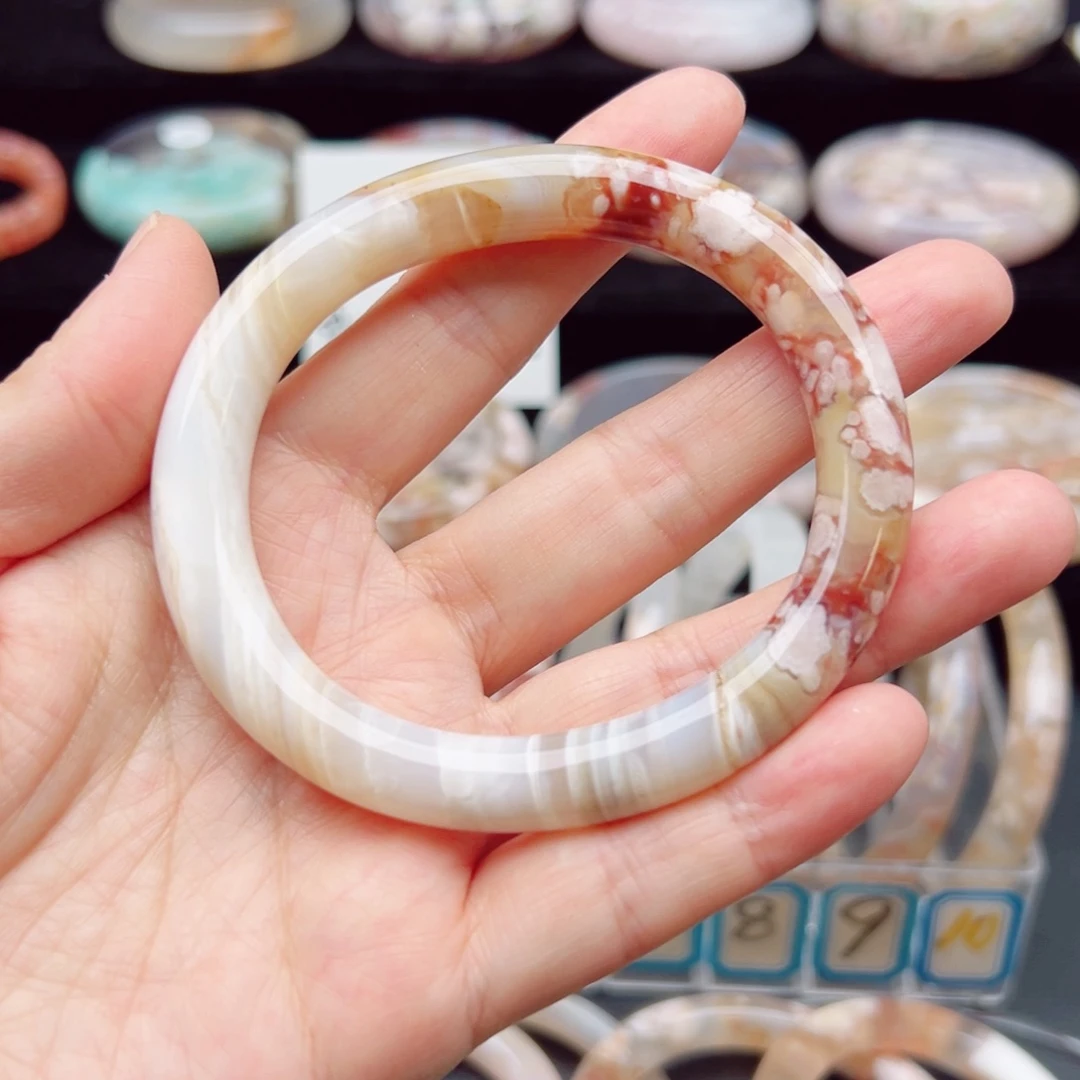 玛瑙/玉髓手镯未镶嵌寻*61