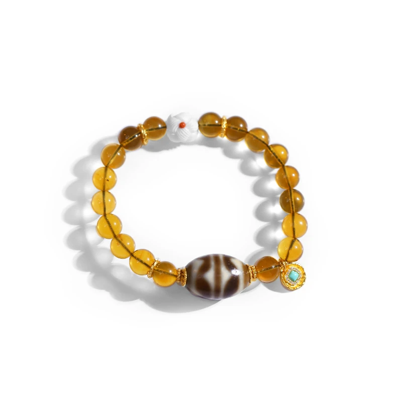 双hy玛瑙蓝珀手串（火活动 拉萨直发）DU240914010