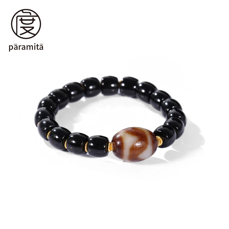 黑玛瑙hy手串DU0827003（拉萨直发）