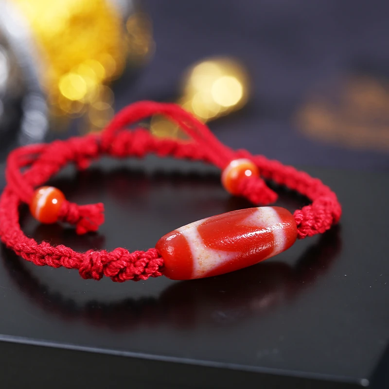 扎西推荐款红肉hy玛瑙手绳( 拉萨直发 ）DU240906106
