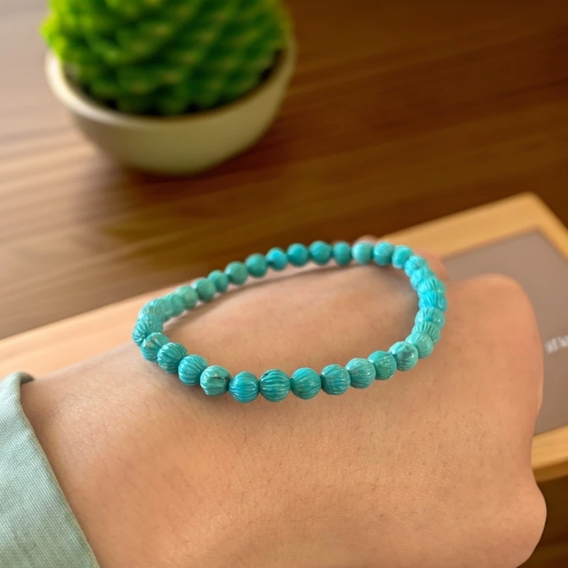 五月火活动绿松籽纹手串（拉萨直发4-5mm）多样发货DU241116206