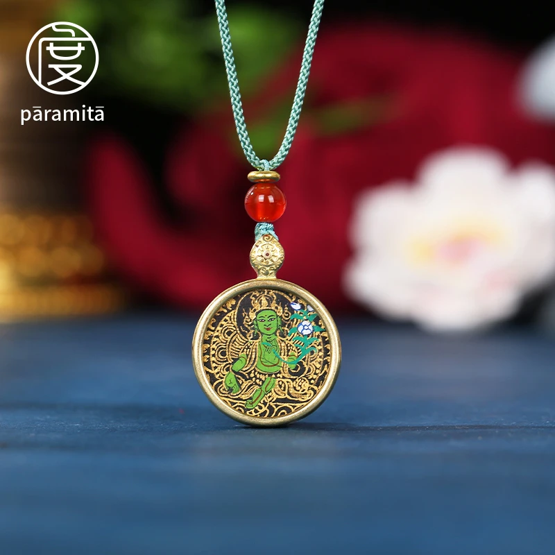 绿度母 唐卡 （拉萨直发）DU0723923