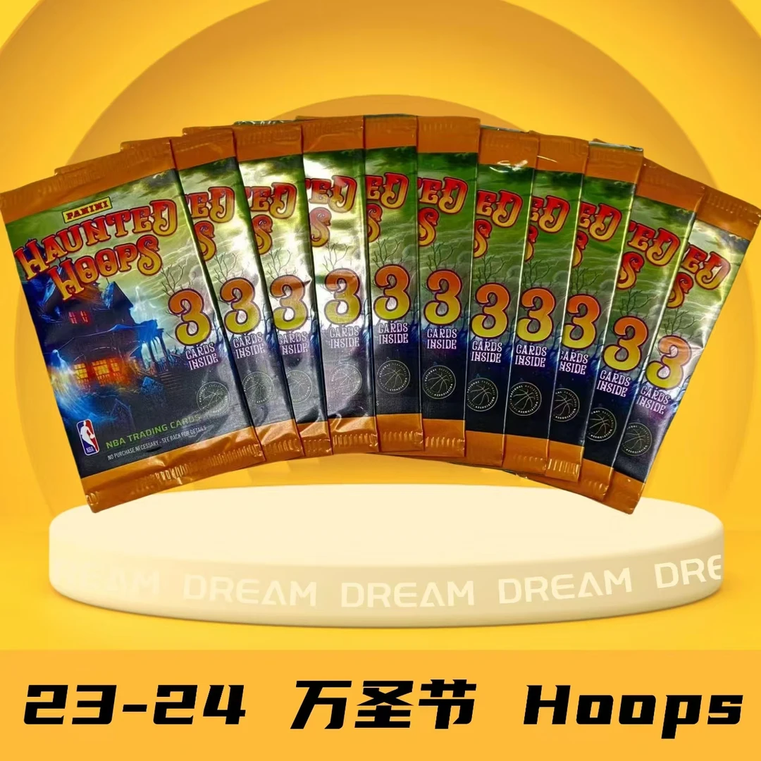 【代拆】23-24 Hoops 万圣节限定 单包 帕尼尼 篮球 球星卡 盲盒