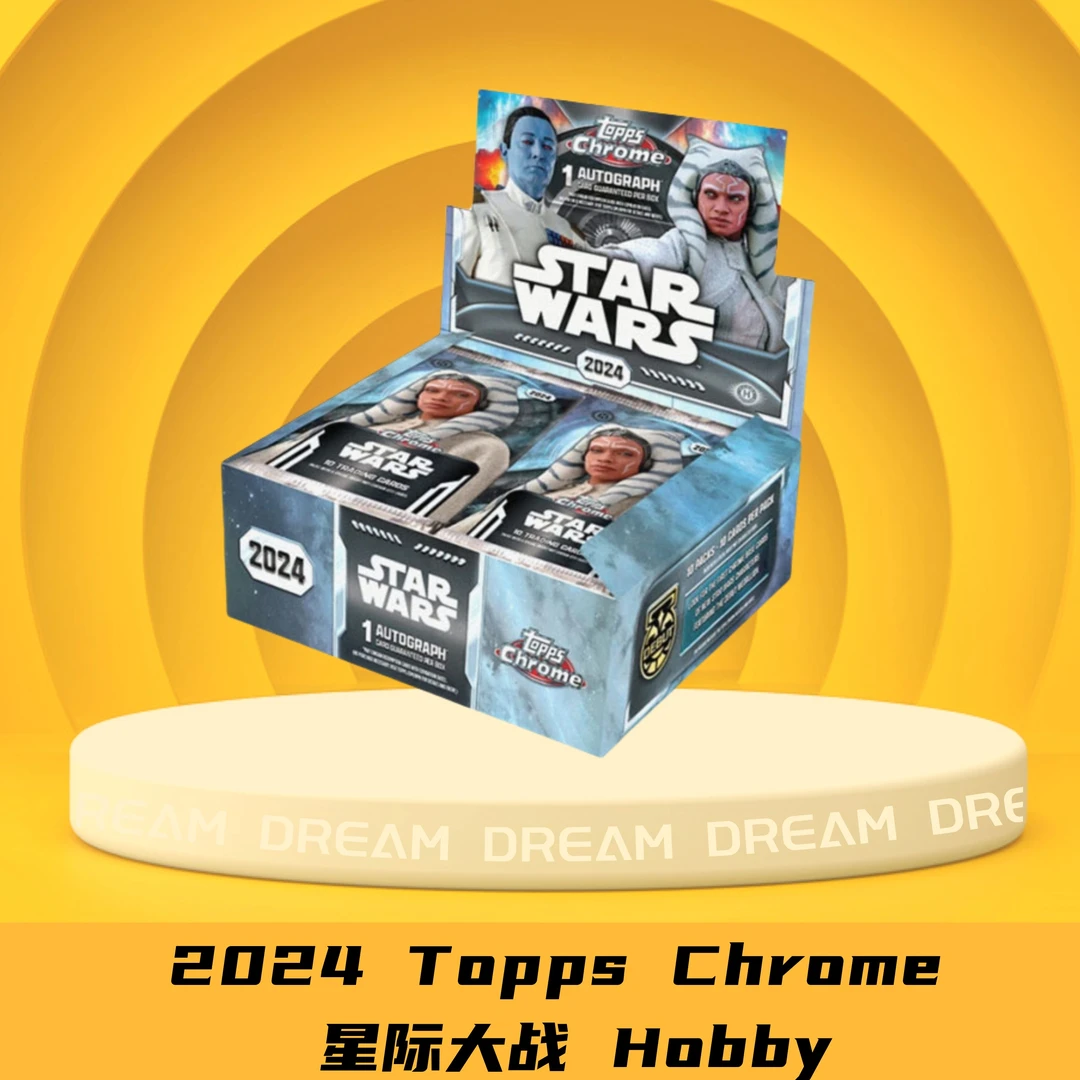 【代拆】2024Topps Disney Chrome 星球大战 Hobby 球星卡 盲盒