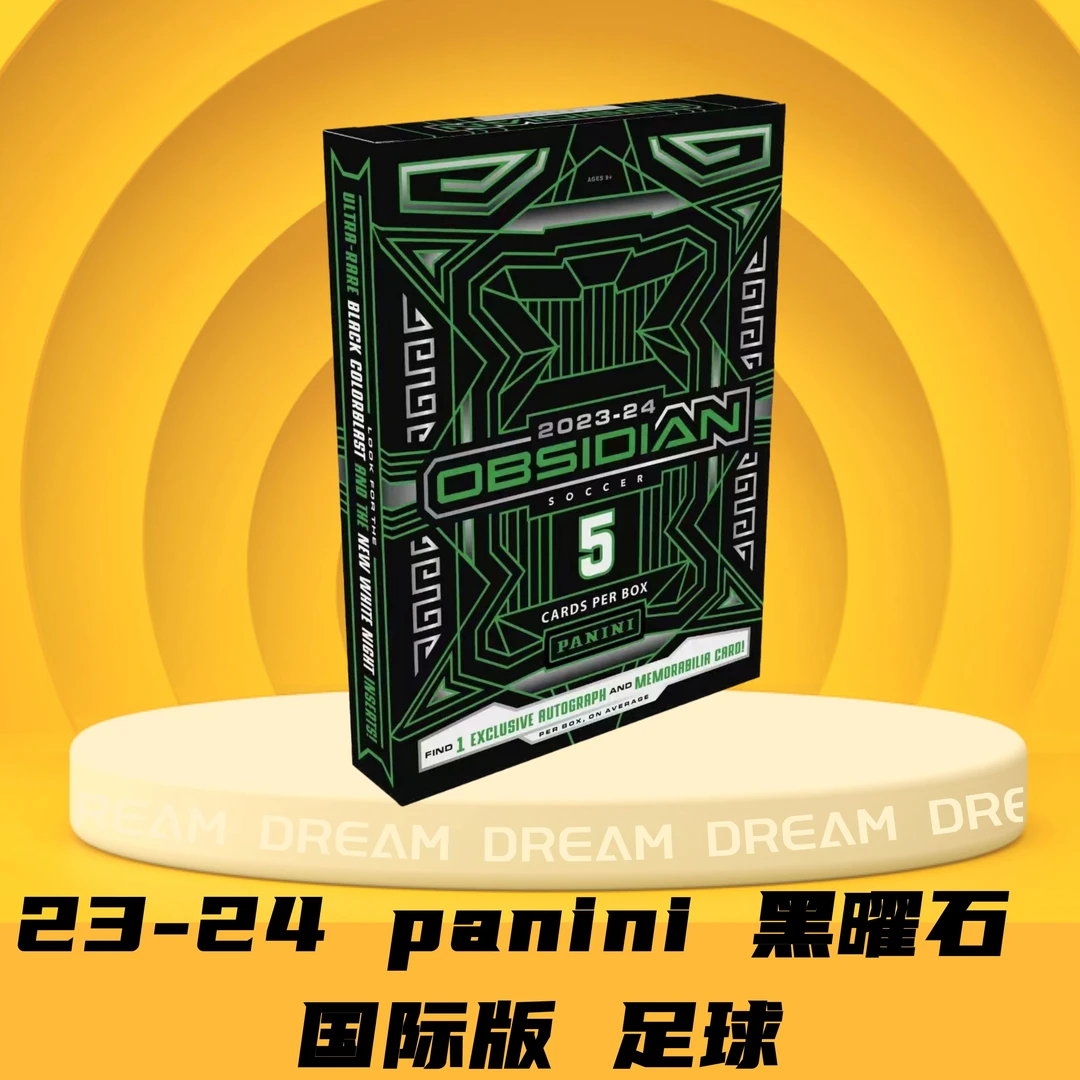 【代拆】23-24 PANINI 黑曜石 国际版  足球 球星卡 盲盒