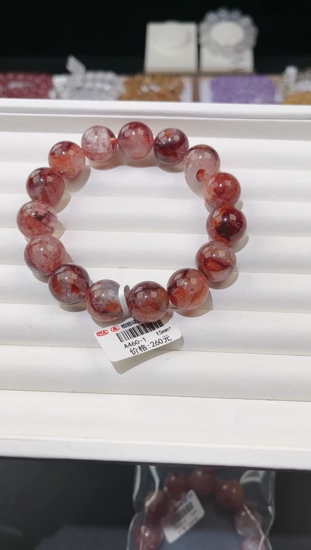 【闪购商品】水晶手链未镶嵌多样性发一红胶花15m+