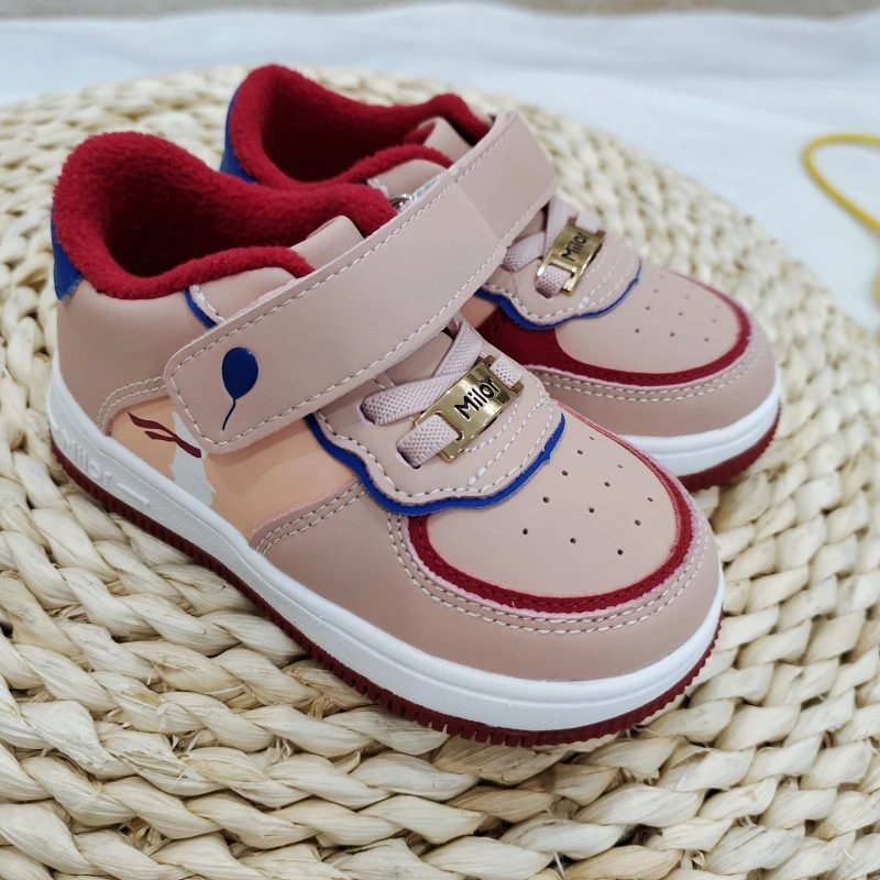 米乐熊冬款婴幼儿二棉健步鞋4917