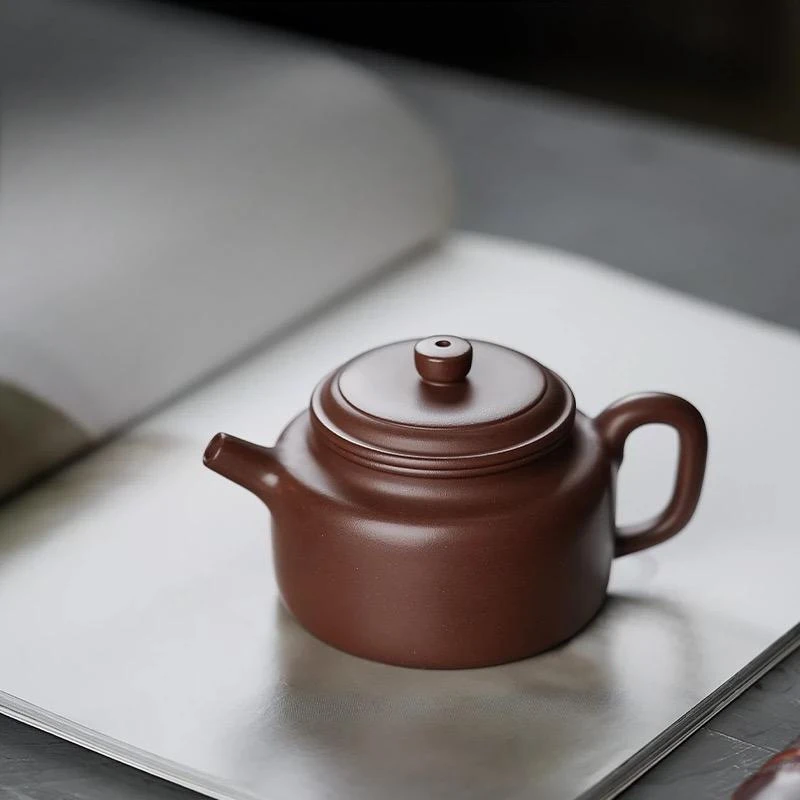 宜兴紫砂H1141紫泥德中