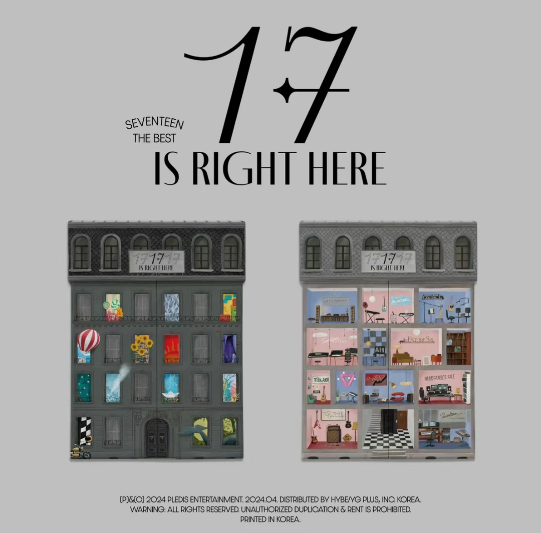 Seventeen [17 IS RIGHT HERE]专辑画册合集