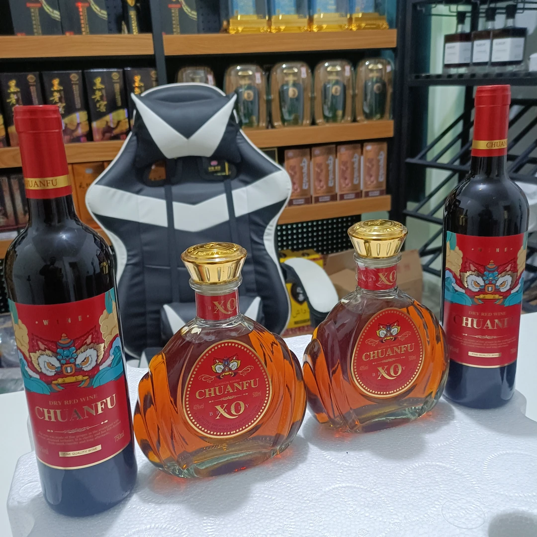 白兰地干红葡萄酒4瓶