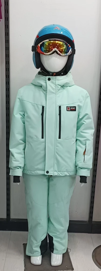儿童防寒滑雪服男女童防水防风滑雪衣外套