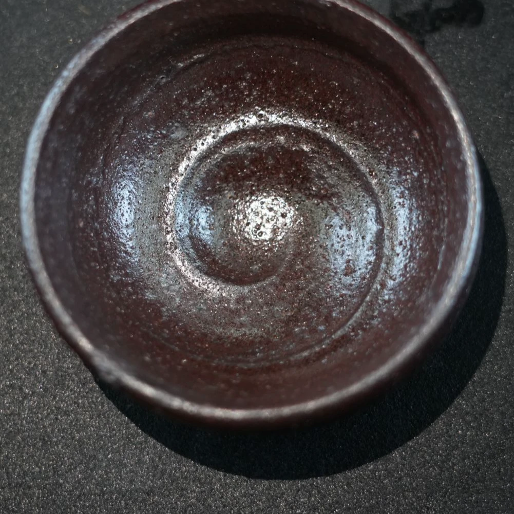 主人杯纯手工黑砂红彩