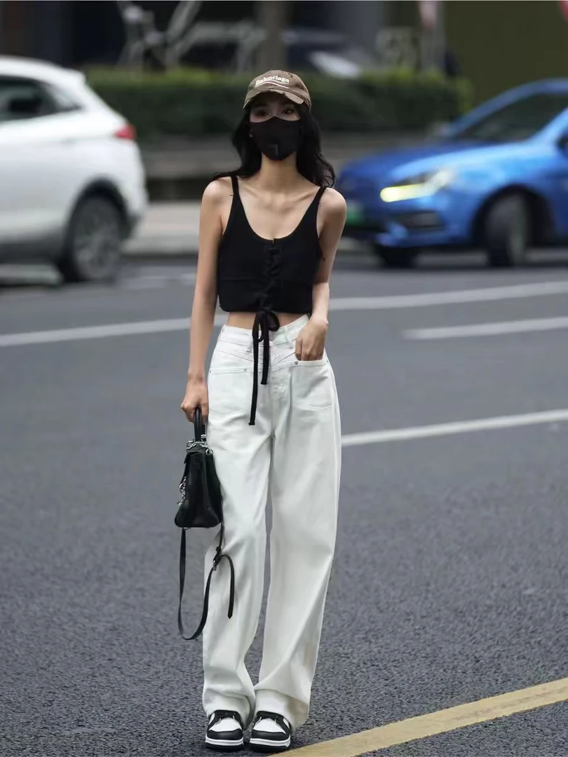 SanYeLan2025春夏季时尚百搭裤子2