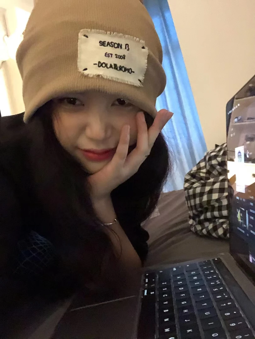 大头星人bi备~网红堆堆帽子女春夏冷帽女套头包头帽