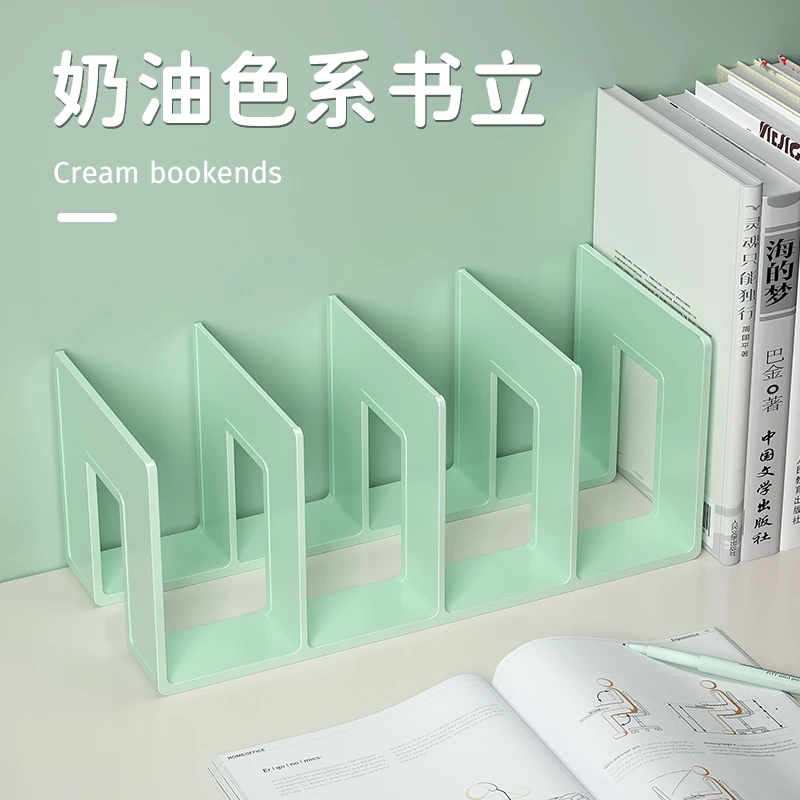 加大款学生桌面书立阅读书架分层固定书本神器分隔书本收纳架加厚