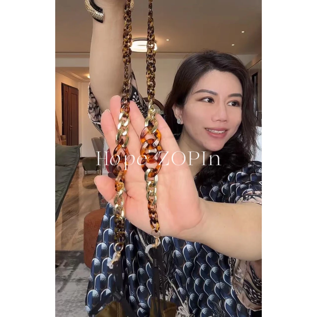 非金属亚克力项链 【大G精选】 “知识分子时髦”  眼镜链