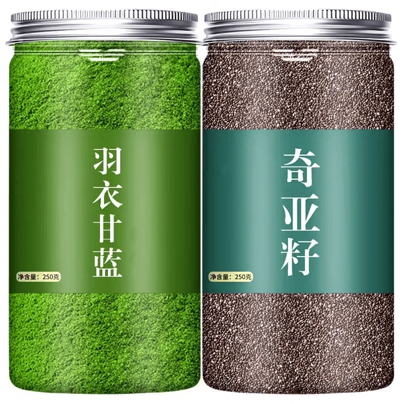 奇亚籽羽衣甘蓝粉冲泡代组合餐饮罐装料燕麦片饱青汁腹新鲜手工