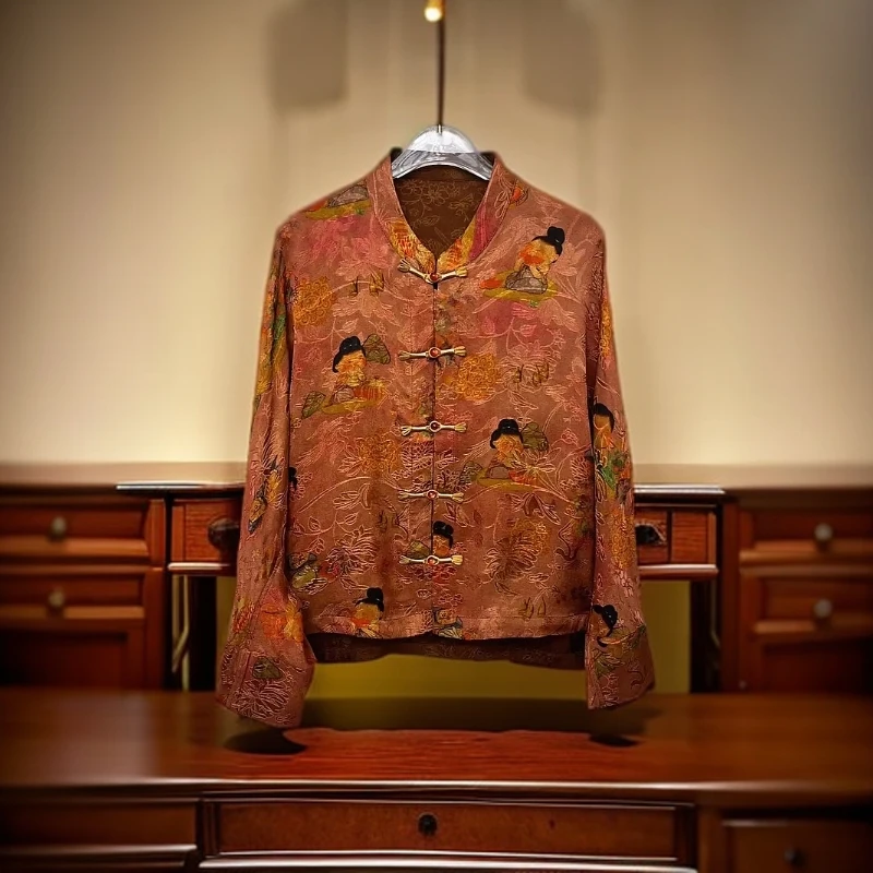 025【金姐专属】新款双面双穿高定中国风重磅复古网红外套