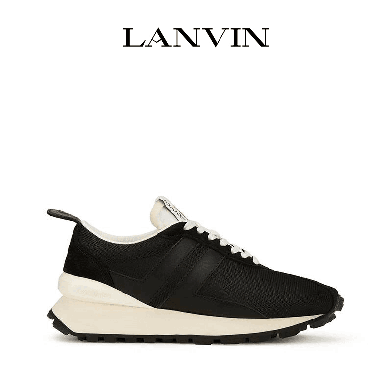 LANVIN浪凡官方旗舰店新品 BUMPR女士复古运动鞋系带经典时尚休闲