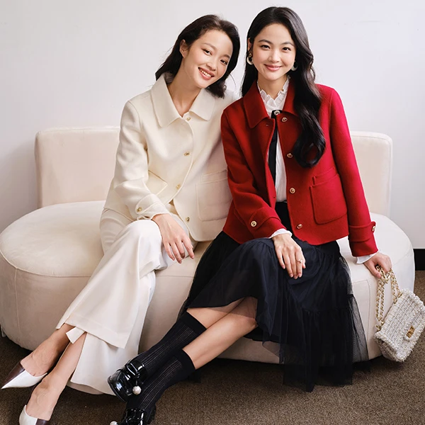 珂莱蒂尔新款秋冬100绵羊毛大衣KL00969V1/KL00970A5/KL01056W0