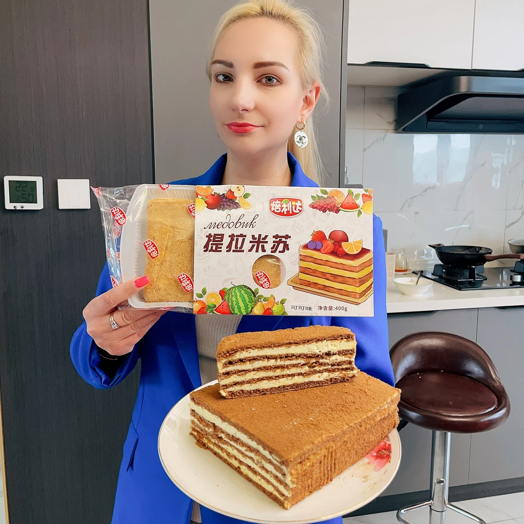 蜂蜜提拉米苏蛋糕400克装