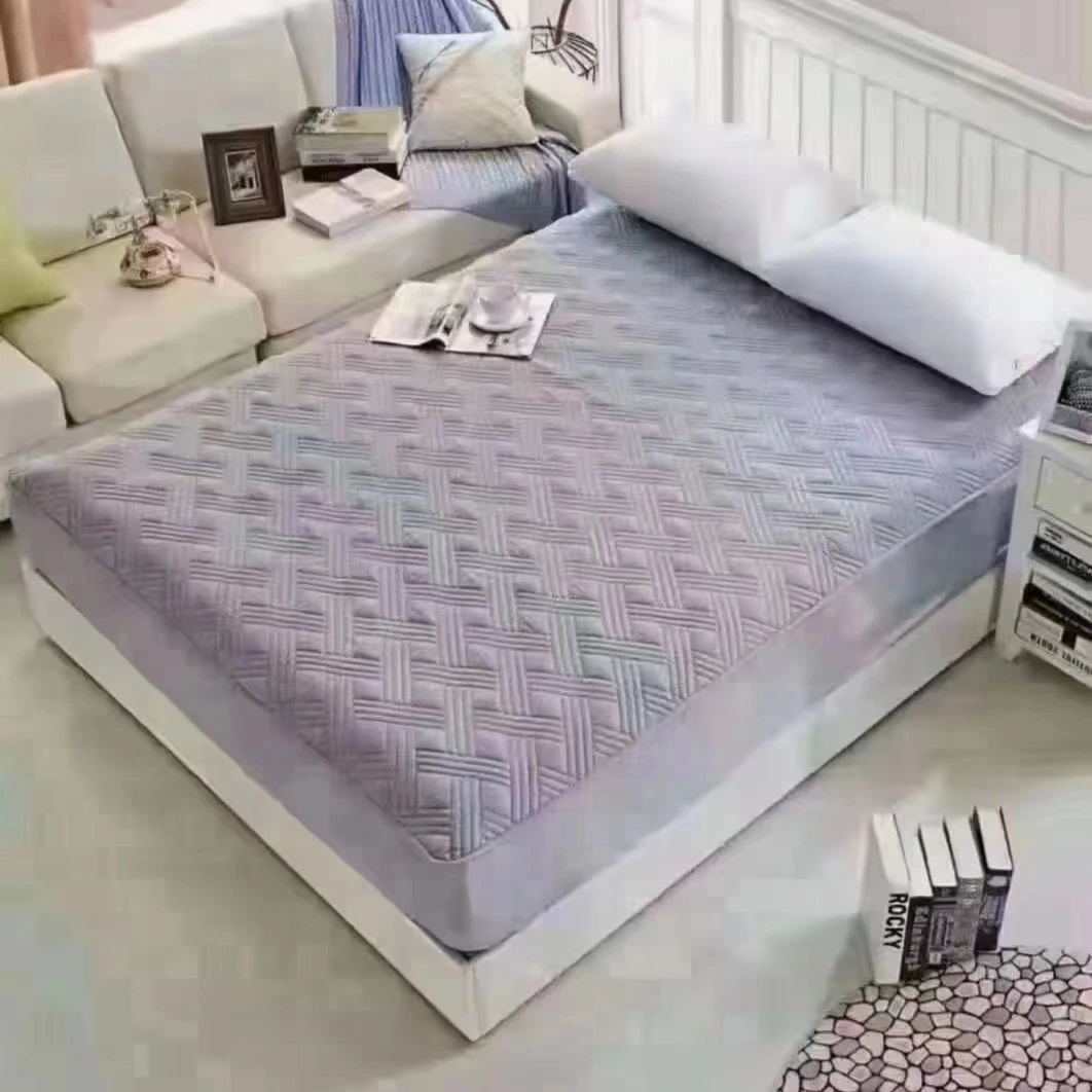 全棉绗缝床笠（机洗不变形）又名床垫保护套