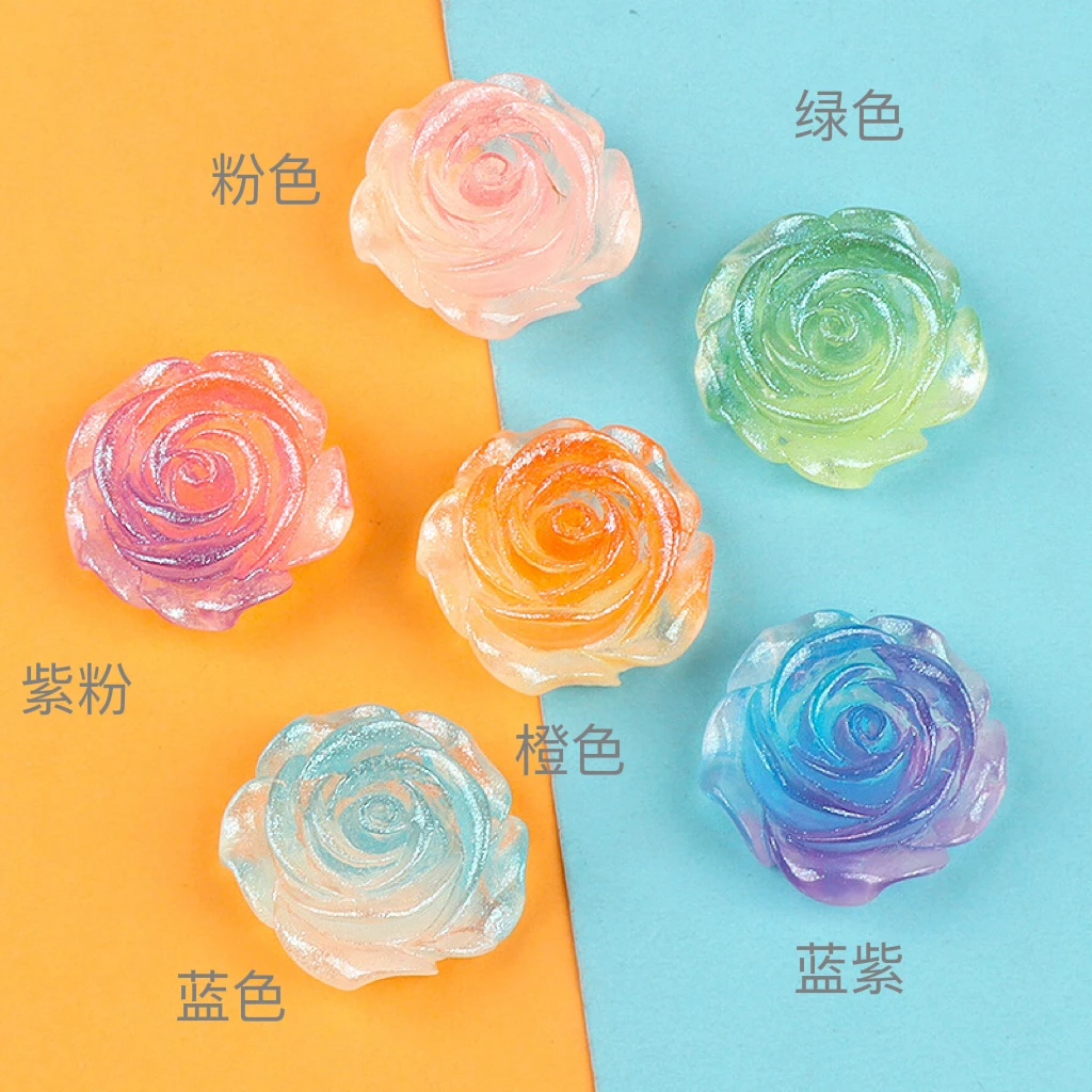 【直播拆】冰透满天星夜光玫瑰 萌粒盲袋 潮玩摆件手工DIY