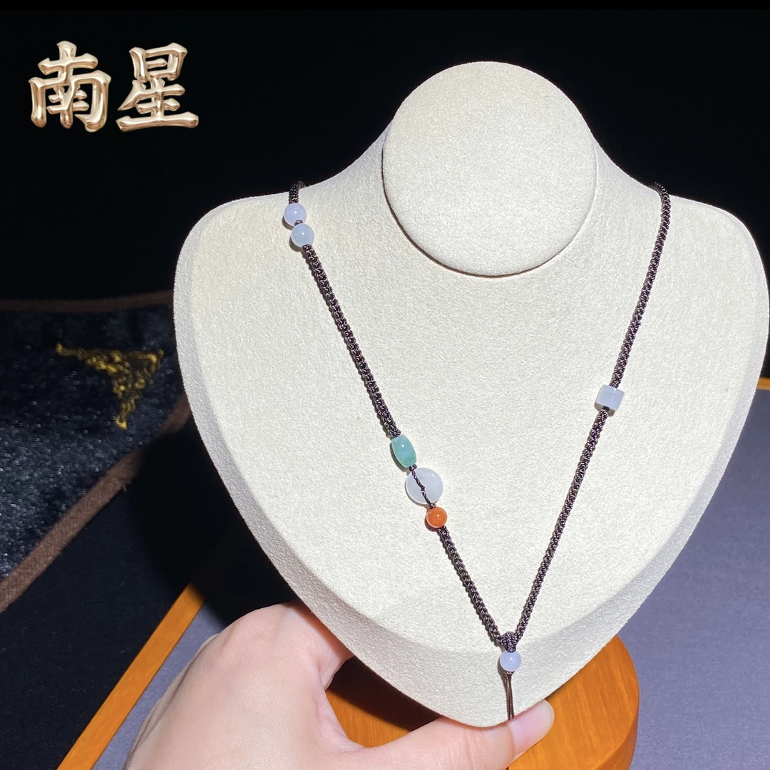 非金属布艺项链 ：不必憧憬北极星，你本就万丈光芒，你本就高贵！