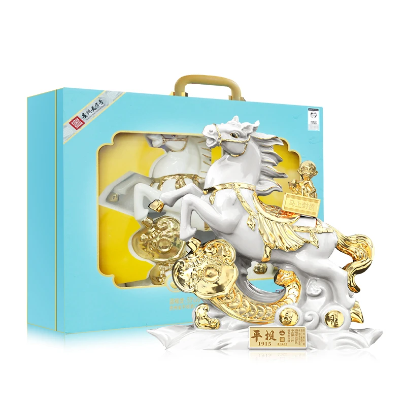 PINGBA/平坝平坝1915马上封侯 1.5L三斤装 摆柜收藏酒53度1500ml