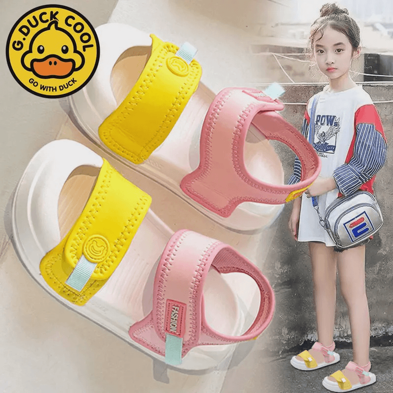G.DUCK小黄鸭女童凉鞋公主儿童运动沙滩鞋子中大童女孩凉夏季宝宝