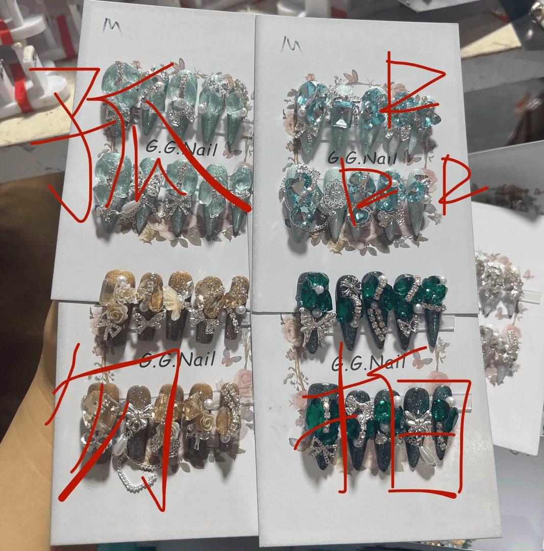 纯批发链接，拍下备注编号，穿戴甲