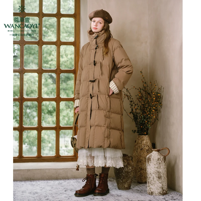 【商场同款】【情调文艺】菀草壹2024冬季新款羽绒服Y26830451