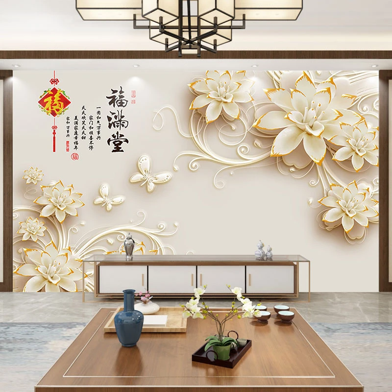 家和8d电视墙壁画家装客厅影视墙装饰背景墙壁纸电视背景墙装饰画