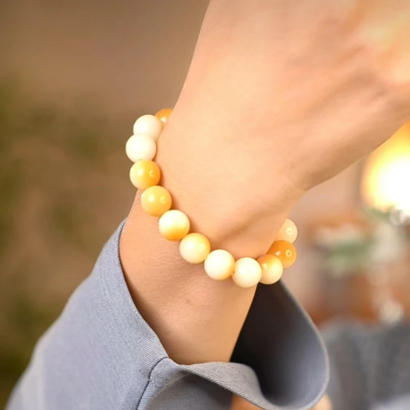 风雪初晴 铜合金手链 莓果汉服配饰品旺仔手链汉服手工古风简约