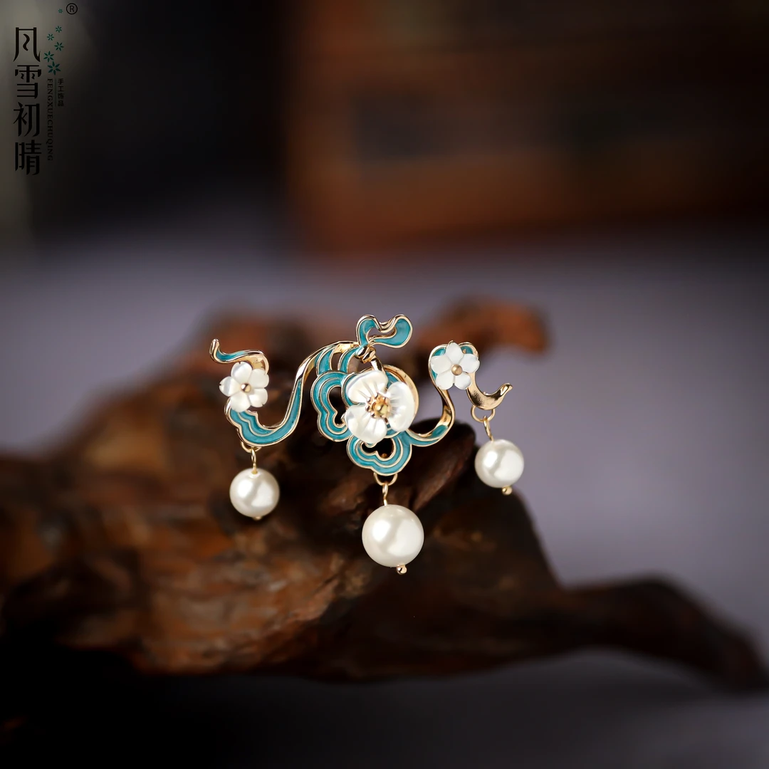 风雪初晴小灵发钗发簪手工百搭复古古风日常古典气质简约中国风