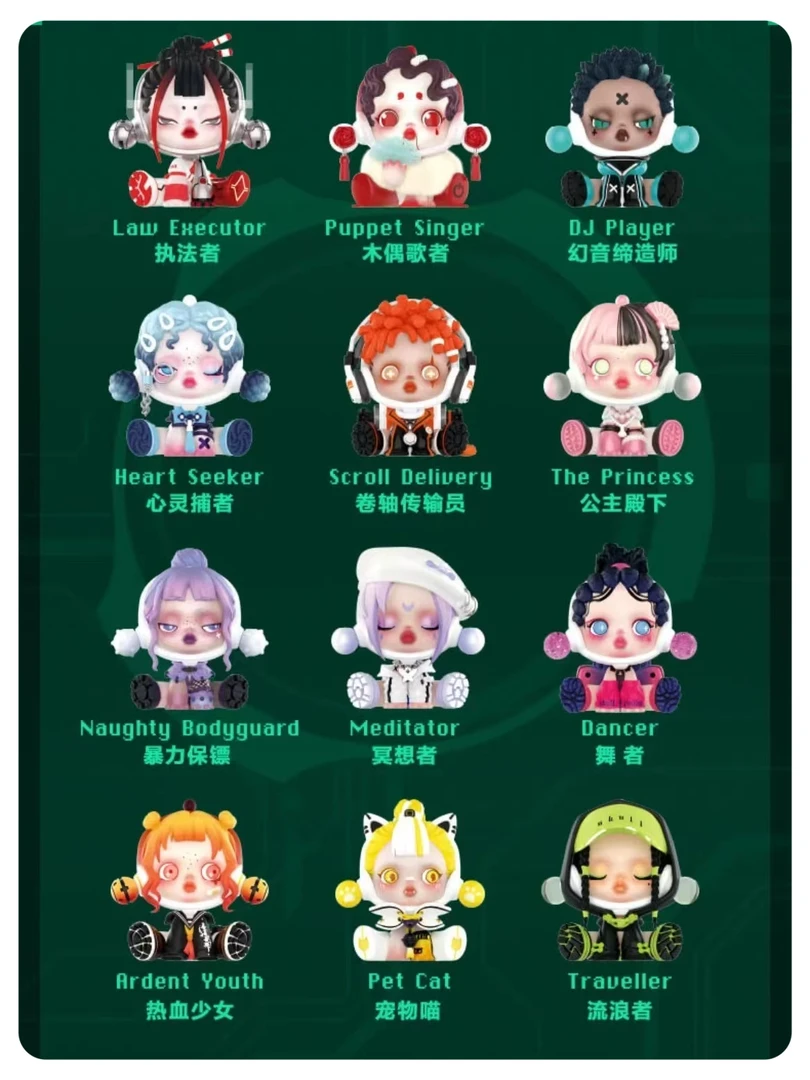 SP夜之城系列盲盒【拆盒】