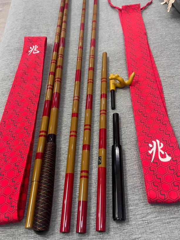 馨渔兆黑拉竿受竿架抄网竿碳素炮台架并继竿架并继抄网竿万力支架