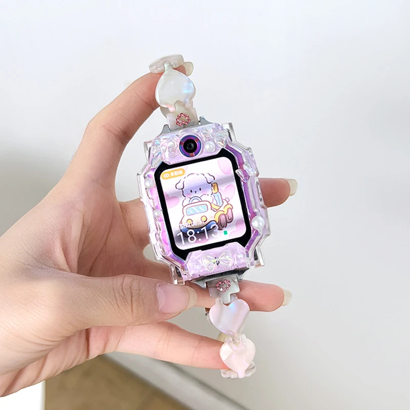 适用小天才儿童电话手表表带z9少年版z8/z7s/z6a/z5p保护壳q1a/d2