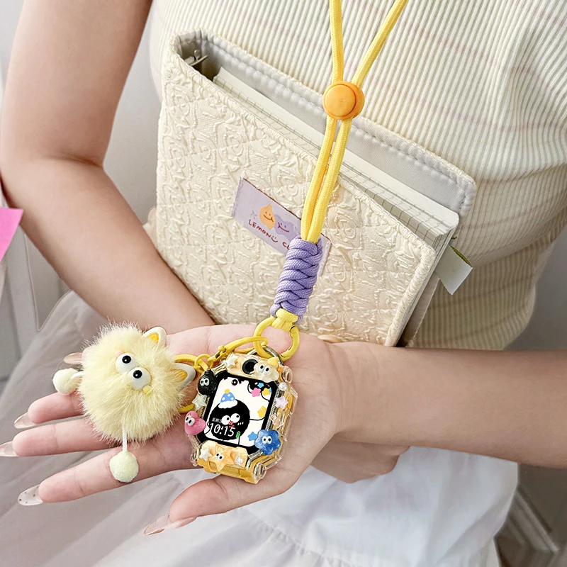 适用小天才电话Z11手表挂绳Z10/Z9可爱挂脖U5/N5新款Z6/Z5a儿童D2