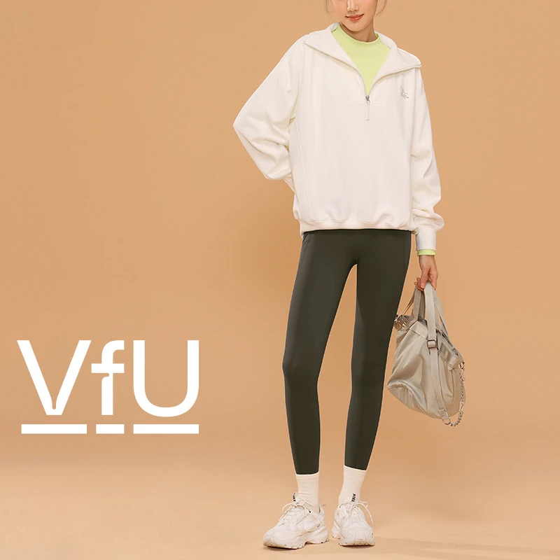 VFU【限量回馈】半拉链运动卫衣健身服上衣训练舞蹈服跑步外套65019