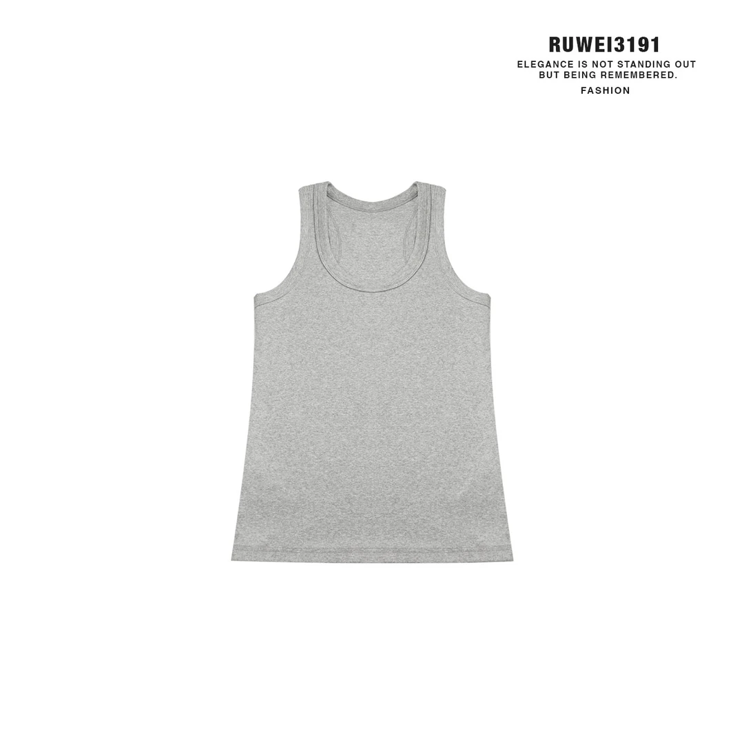 《北欧风情》极简风针织背心