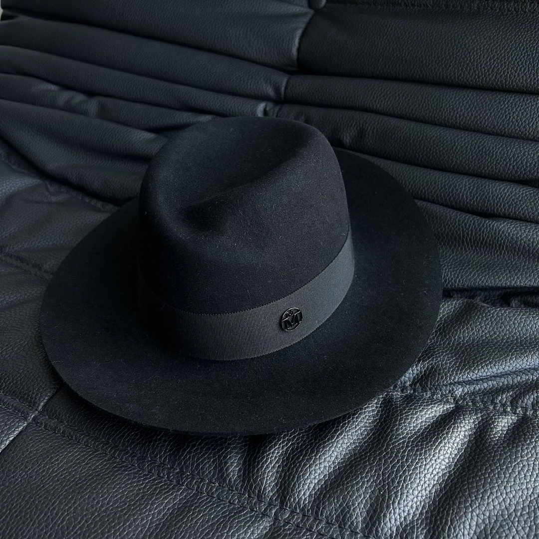 MaisonMichel 黑色礼帽