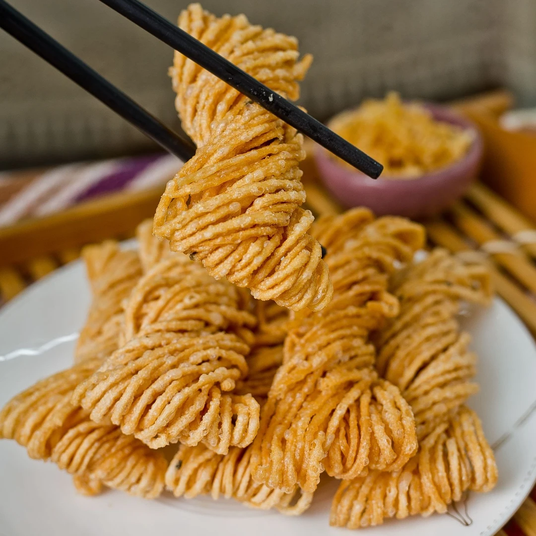 【金香彭】手工金丝馓子安徽江苏山东特产零食徐州特产传统美食