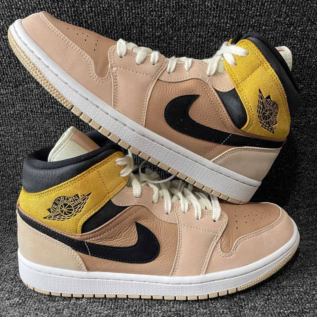 41码 AJ1粉黑橘 公价999 篮球鞋编号4824
